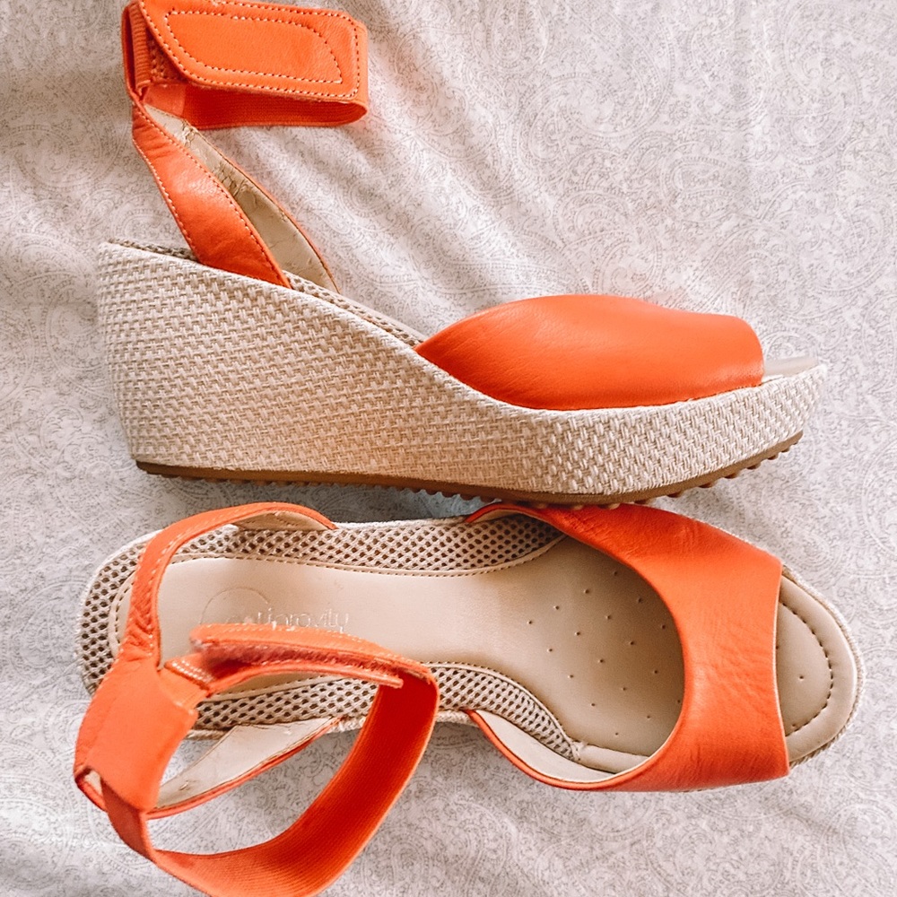 pink barbie wedges